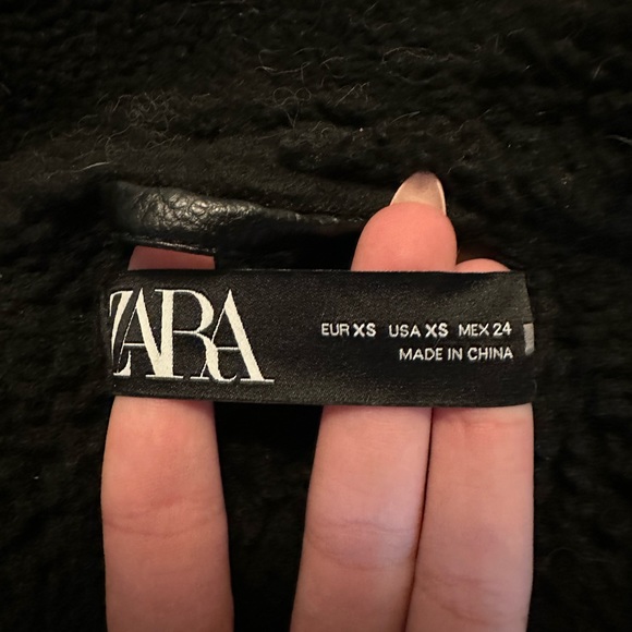 Zara Sherpa Coat - Picture 4 of 5